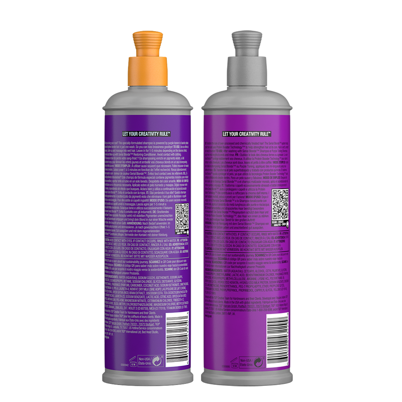 SET SERIAL BLONDE PURPLE TONING PARA CABELLO RUBIO
