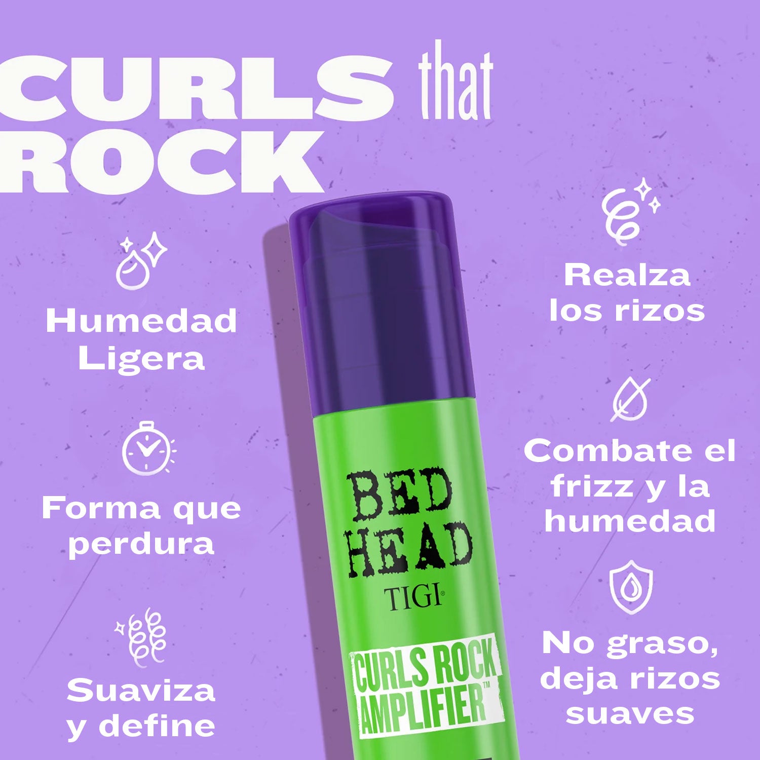 CURLS ROCK AMPLIFIER CREMA CABELLO RIZADO