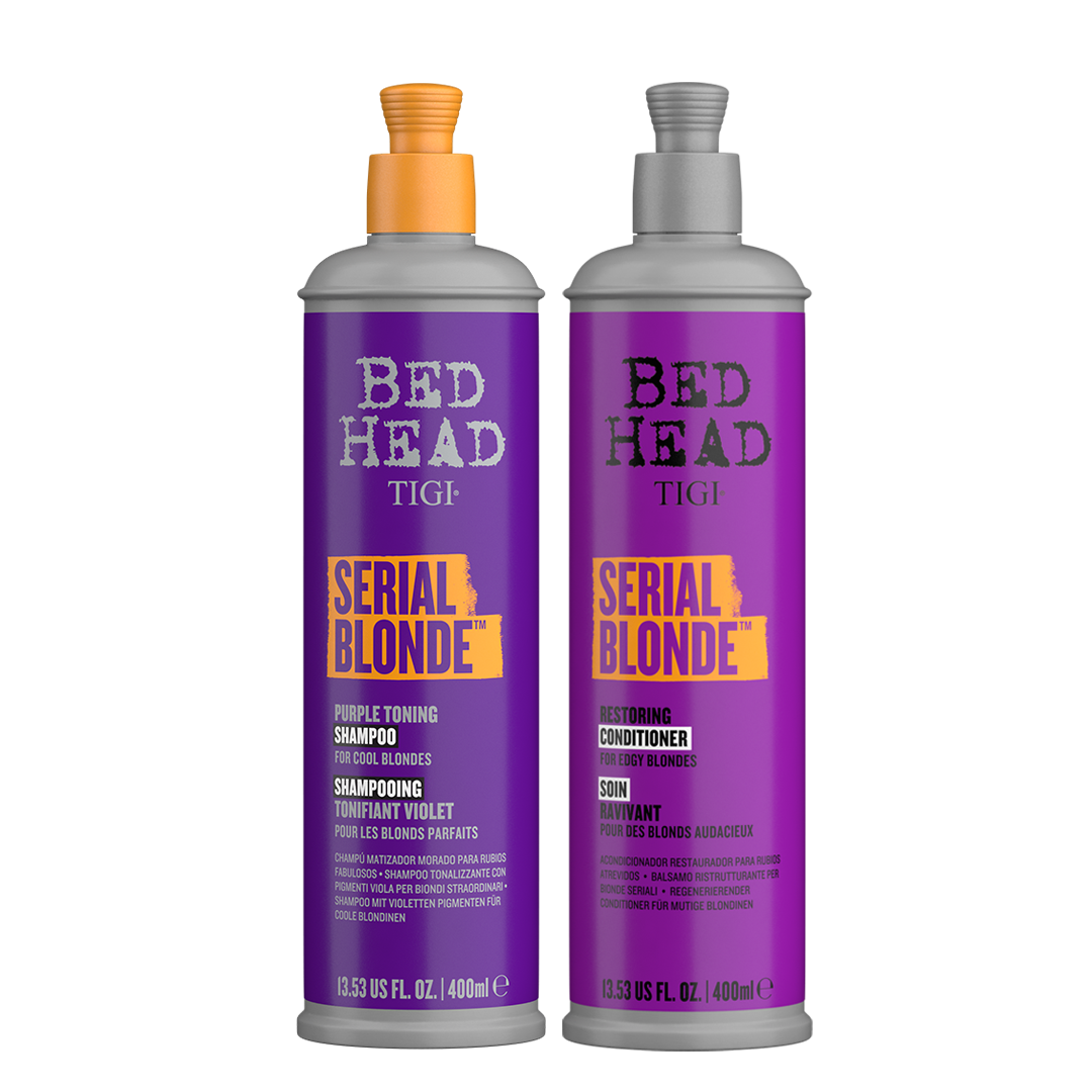 SET SERIAL BLONDE PURPLE TONING PARA CABELLO RUBIO